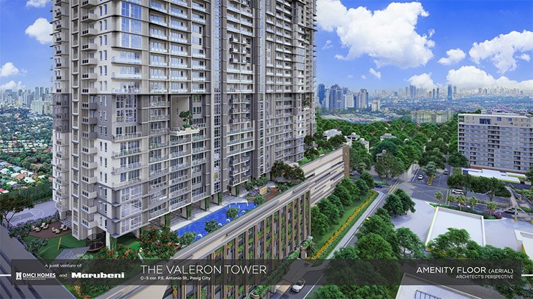 The Valeron Tower in Pasig City by DMCI Homes